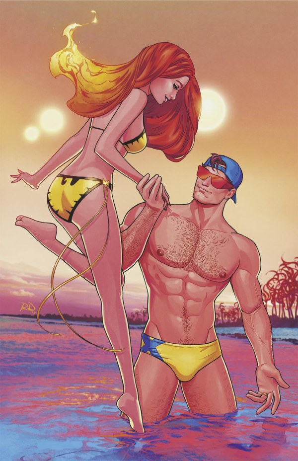 Marvel Swimsuit Special: Friends, Foes & Rivals - Russell Dauterman 1:50 Virgin Variant (Back-Issue)