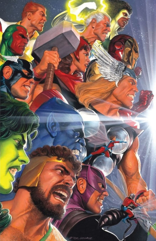 JLA / Avengers #3, #4 - Facsimile 2026 - Alex Ross Connecting Twin Pack (Pre-Sale) C24-P34