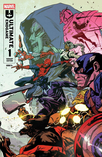 Ultimate Endgame #1 - Sanford Greene Wraparound Variant (Back-Issue)