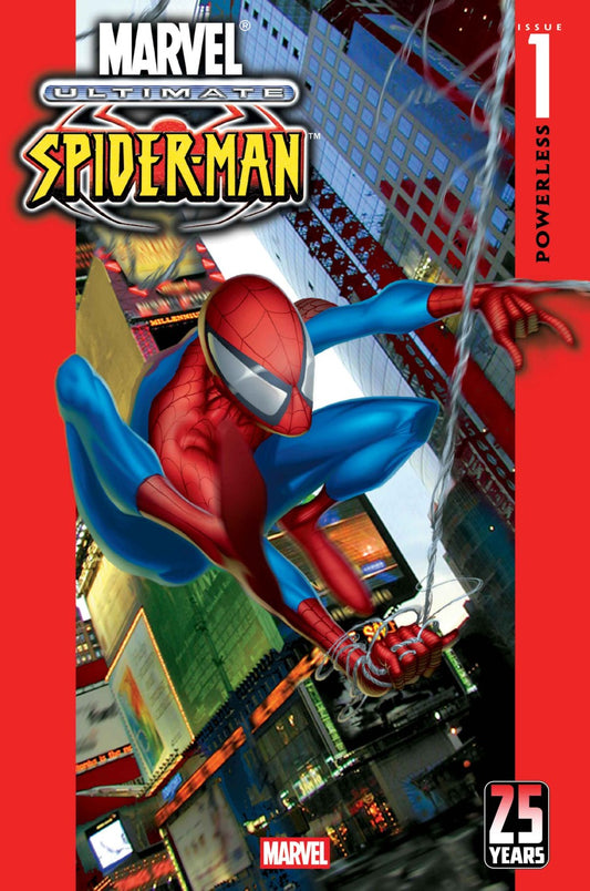 Ultimate Spider-Man #1 - Vol 1 - Facsimile 2025 - Mark Bagley Main Cover (Back-Issue)