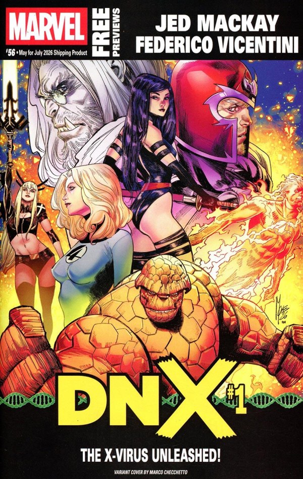 Marvel Previews #56 - X-Men: DNX - May 2026 - Monthly Catalog (Released)