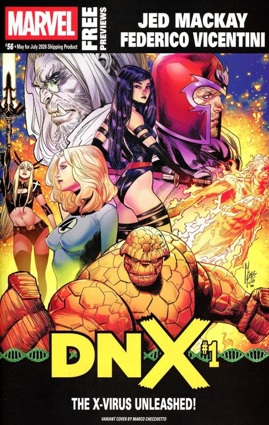 Marvel Previews #56 - X-Men: DNX - May 2026 - Monthly Catalog (Released)