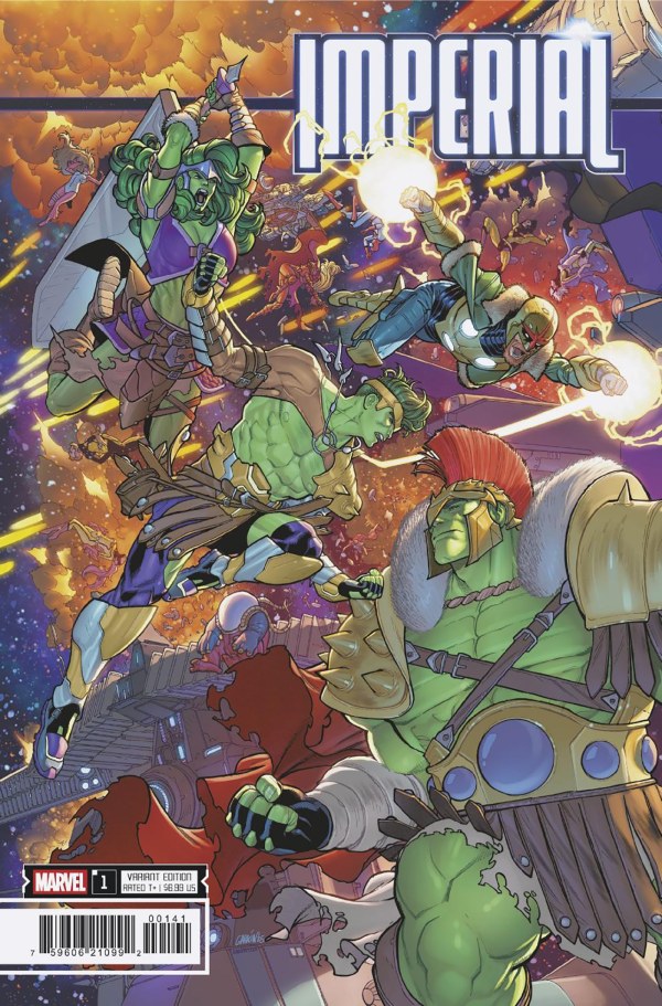 Imperial #1-4 (2025) - Connecting Variant Full Set - 1st Printings - Javier Garrón (Released)