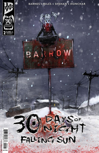 🔞 30 Days of Night: Falling Sun #2 - Damien Worm Variant (Back-Issue)