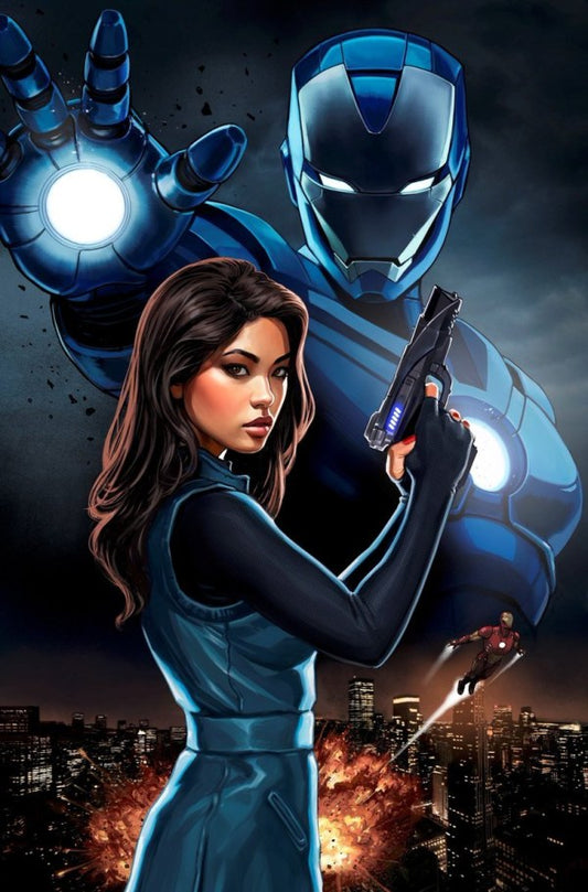 Iron Man #1 - Legacy #681 - Ivan Talavera 1:25 Melinda May Variant (Back-Issue) 001