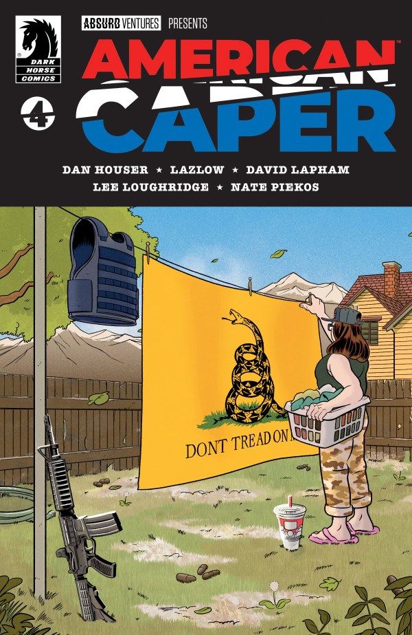 🔞 American Caper #4 - Dark Horse (VF/NM) | Tyler Boss Main Cvr (Released) R2636