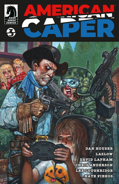 🔞 American Caper #3 - Dark Horse (FN) | Simon Bisley Var (Released) R2636