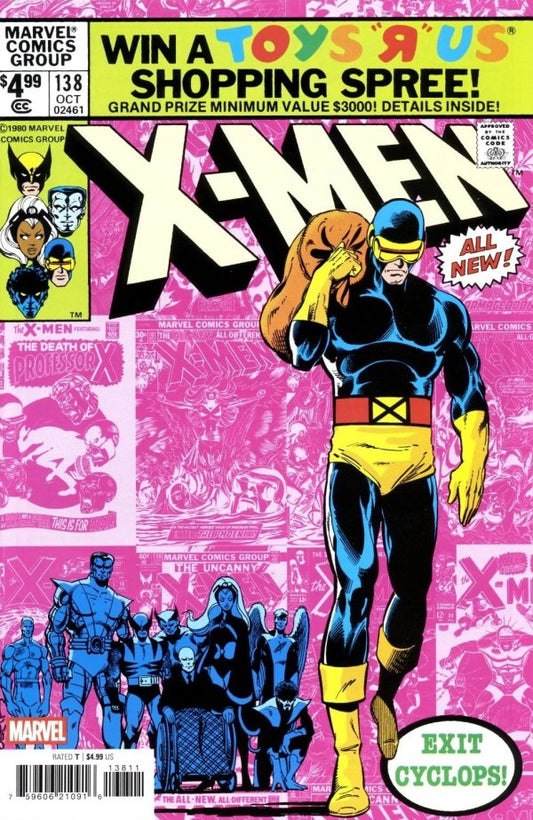 X-Men #138 - Facsimile 2025 - John Byrne Main Cover (Back-Issue)