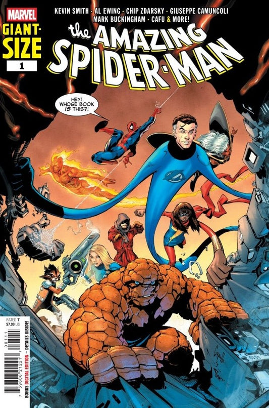 Giant-Size: Amazing Spider-Man #1 (2025) - Greg Capullo Main Cover (Released)