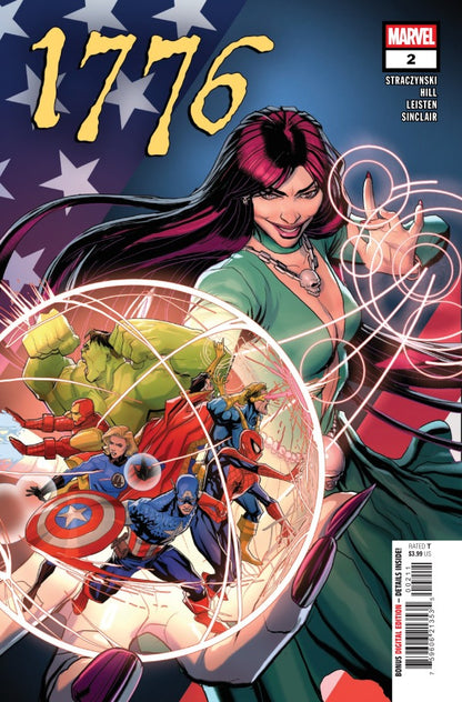 1776 #2 - Pete Woods Main Cover (Back-Issue)