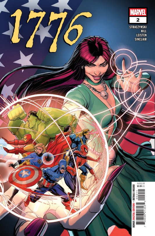1776 #2 - Pete Woods Main Cover (Back-Issue)