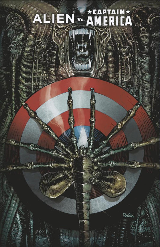 Alien vs Captain America #1 - Dan Panosian Foil Variant (Back-Issue)