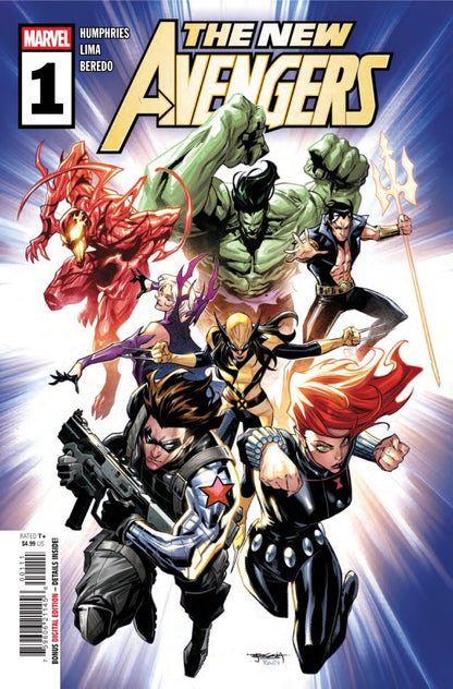 New Avengers #1 (2025) - Stephen Segovia Main Cover (Back-Issue)