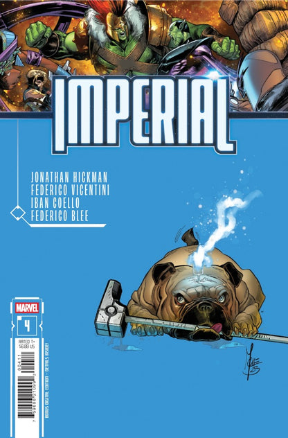 Imperial #1-4 (2025) - Main Cover Full Set - 1st Printings - Marco Checchetto (Released)