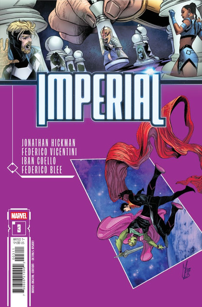 Imperial #1-4 (2025) - Main Cover Full Set - 1st Printings - Marco Checchetto (Released)