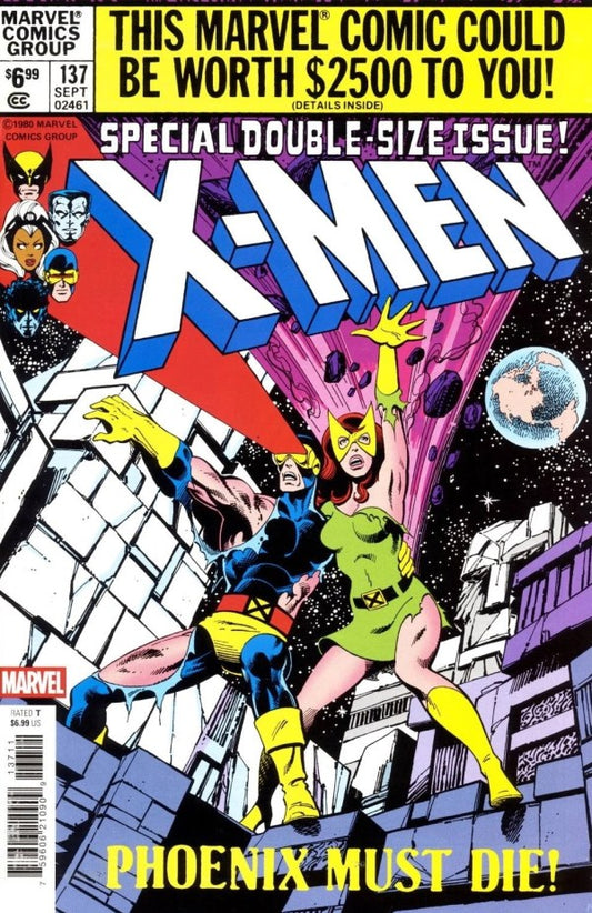 X-Men #137 - Facsimile 2025 - John Byrne Main Cover (Back-Issue)