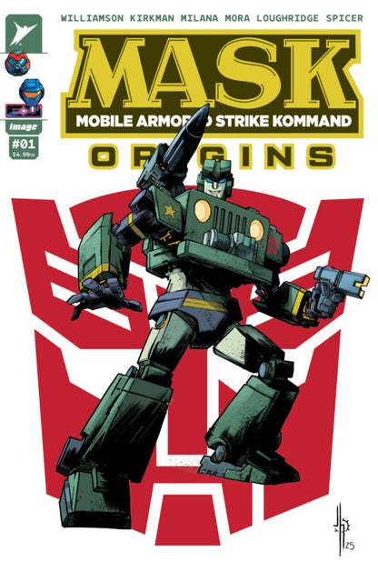 M.A.S.K. Origins #1 - Mask - Energon Universe - Jason Howard Variant (Closed) R2635