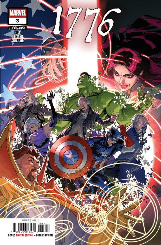 1776 #3 - Pete Woods Main Cover (Back-Issue)