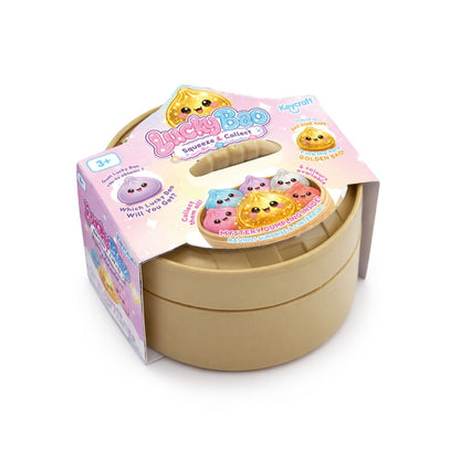 Lucky Bao Mini – Squishy Dumpling – Chance at Rare Golden - Blind Box (Lucky-Dip)