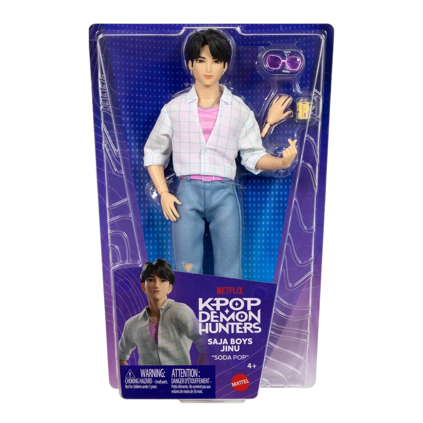 Kpop Demon Hunters - Jinu - Soda Pop - 12" Fashion Doll - Mattel (Released)