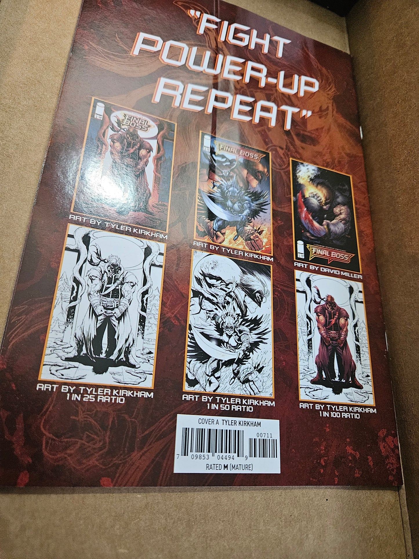 Final Boss #7 - Tyler Kirkham - Tyler Kirkham Main Cover - FN (Released)