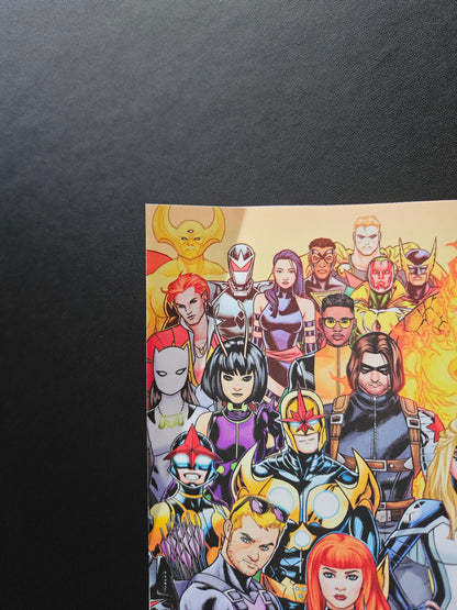 Avengers #36 (VF) - Russell Dauterman Wraparound Main Cover (Back-Issue)