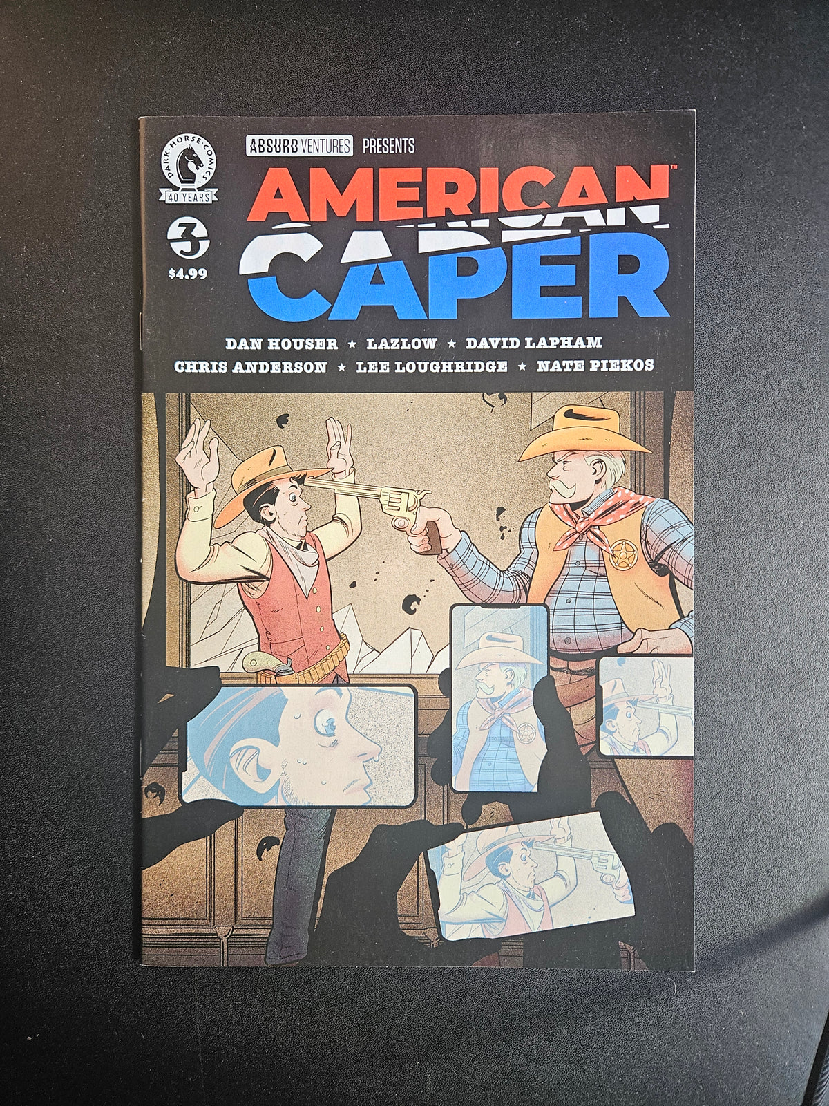 🔞 American Caper #3 - Dark Horse (FN) | Tyler Boss Main Cvr (Released) R2636