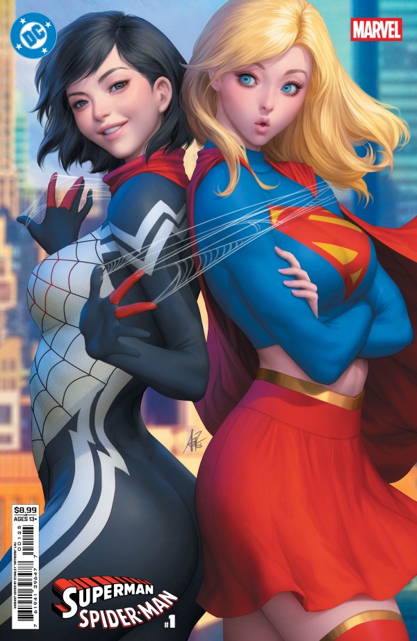 Superman x Spider-Man (VF/NM) | Stanley Artgerm Lau Silk & Supergirl Var (Released) R2635