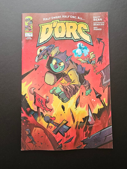 D'orc #1 - Dorc (VF) - Brett Bean 3rd Printing Variant (Released)