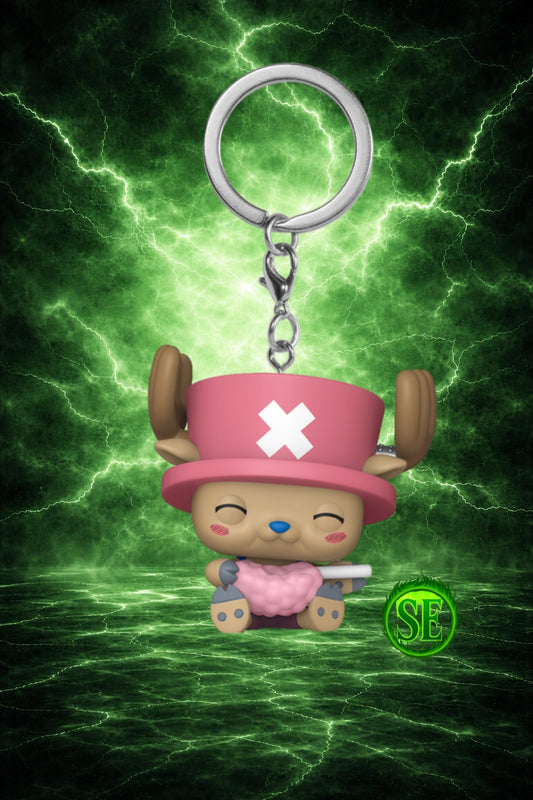 Funko Pop! Keychain - One Piece Tony Tony Chopper Cotton Candy (Released)