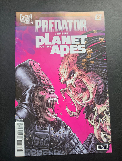 Predator vs The Planet of the Apes #2 (VF) | Dave Wachter Var (Released) R2636