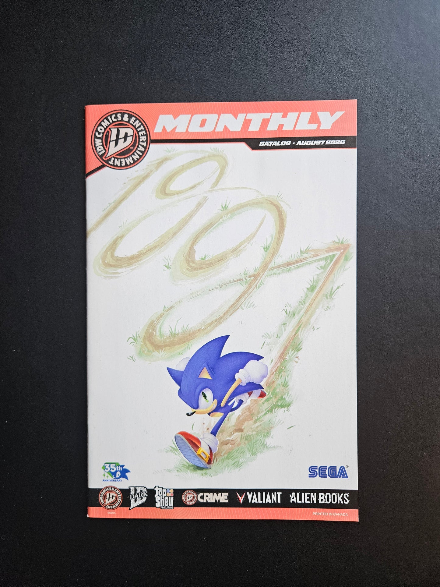 IDW Monthly - Sonic the Hedgehog (VF/NM) - August 2026 (Released) R2631