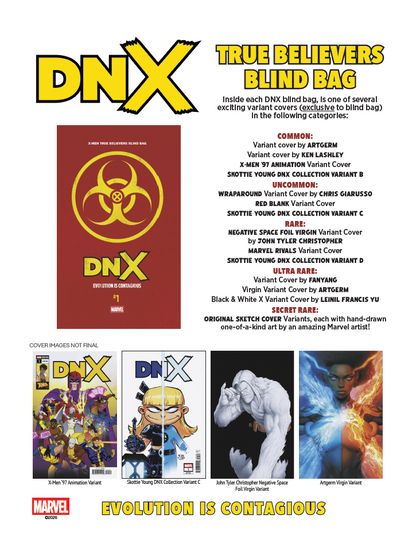DNX #1 - True Believers 26 Bag Display Box (Pre-Sale) C25-P35