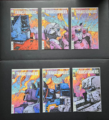 Transformers #25-30 - Jorge Corona Connecting Cover Full Set (Closed)