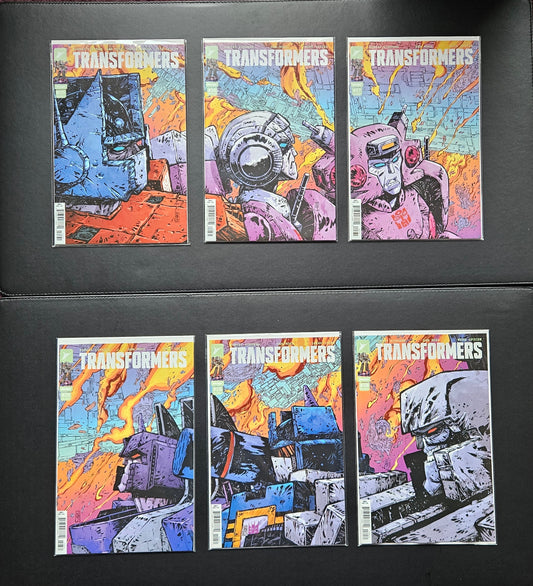 Transformers #25-30 - Jorge Corona Connecting Cover Full Set (Closed)