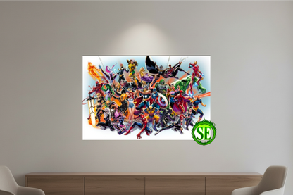 Marvel Graphic Poster - Universe by J. Scott Campbell - JSC (Released)