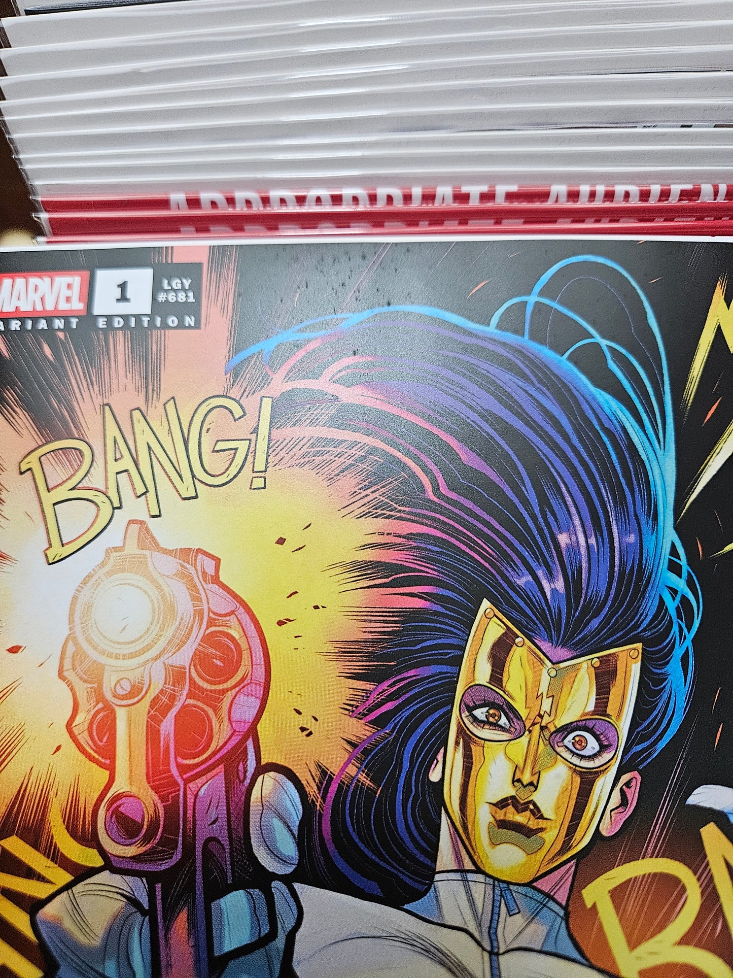 Iron Man #1 (Legacy #681) - Elizabeth Torque Madame Masque Variant (Back-Issue) 001