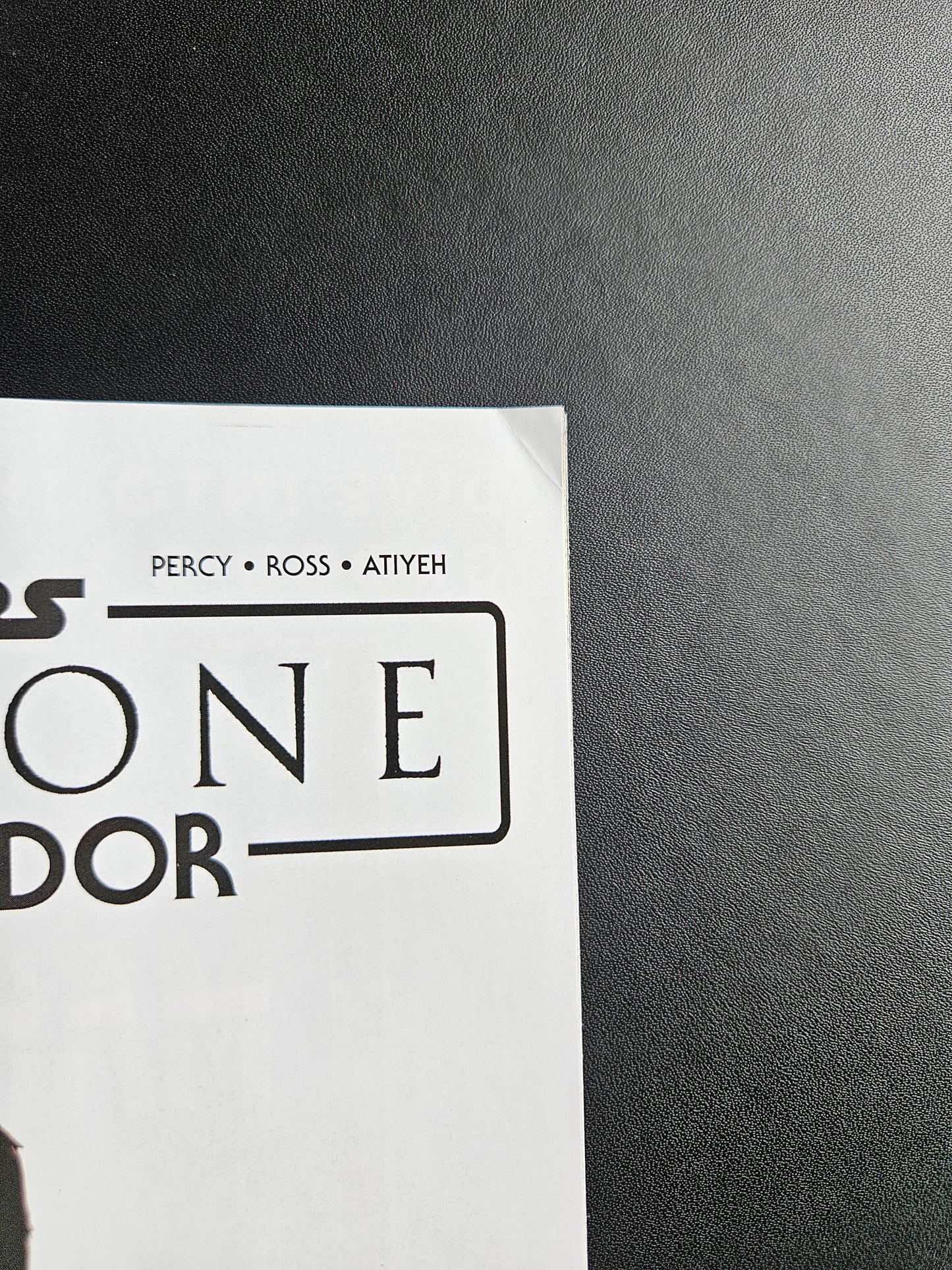 Star Wars: Rogue One - Cassian Andor #1 (VF) - David Marquez Main Cover - VF (Released)