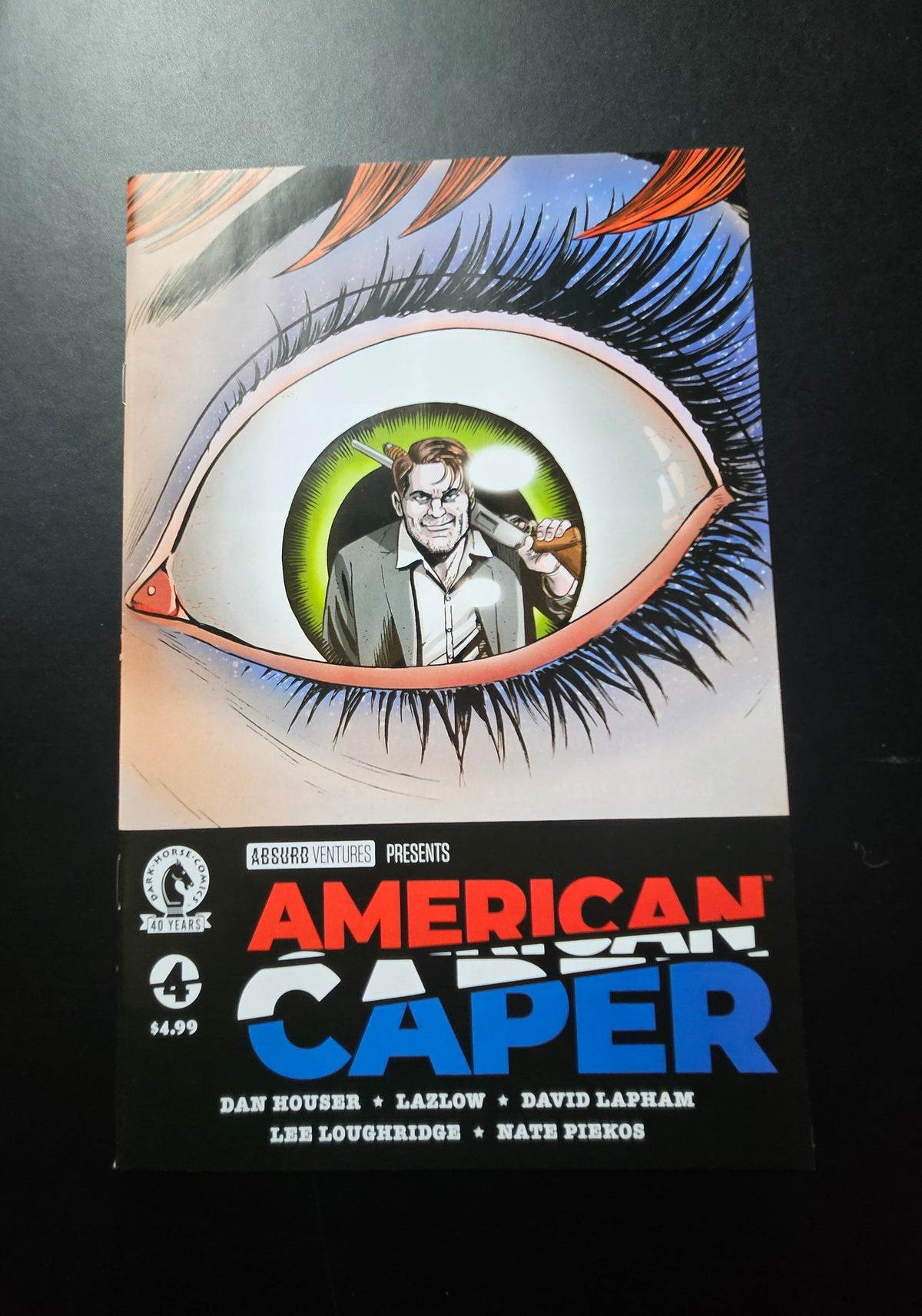 🔞 American Caper #4 - Dark Horse (VF) | David Lapham Var (Released) R2636