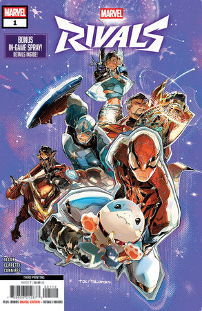 Marvel Rivals #1 | 3rd Printing | Tokitokoro | FC: 18/8 | PL: 17/9 (Pre-Sale)
