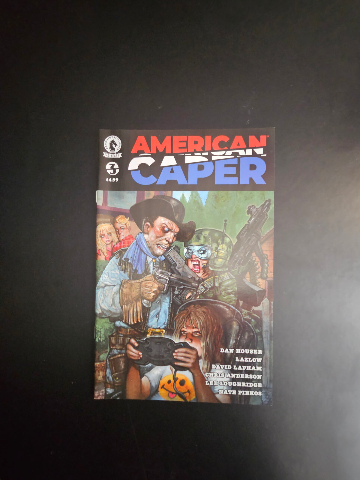 🔞 American Caper #3 - Dark Horse (FN) | Simon Bisley Var (Released) R2636