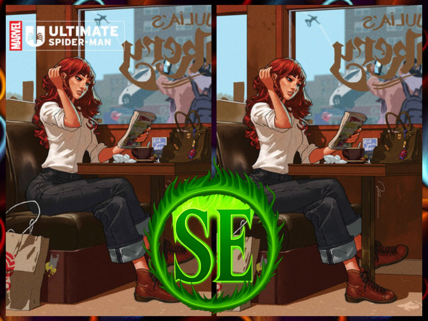 Ultimate Spider-Man #19 | Gerald Parel Mary Jane + 1:100 Virgin • Collected Set: CS-003 ✔️