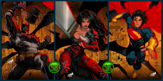 Absolute Wonder Wonder #21, Batman #21, Superman #20 - David Nakayama Connecting Full Set (Pre-Sale) C19-P25