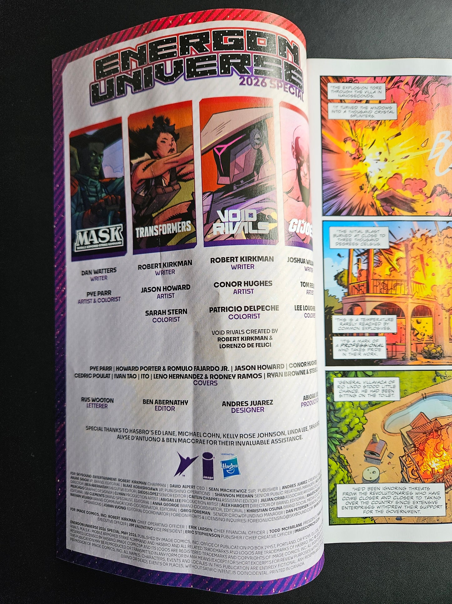 Energon Universe: Special 2026 (FN) - Pye Parr Main Cover (Released)