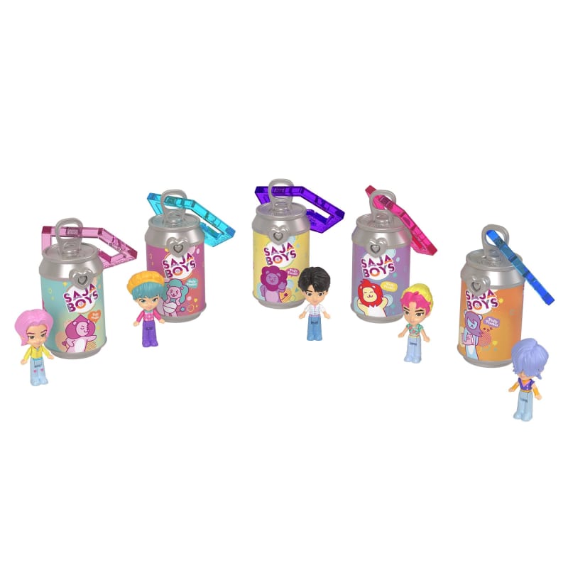 Kpop Demon Hunters – Saja Boys 5-Pack | Polly Pocket by Mattel (Released) #LC0056