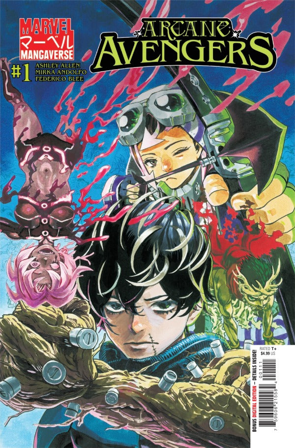 Arcane Avengers #1 - Marvel Mangaverse (VF+) | Yuji Kaku Main Cvr (Released) R2637