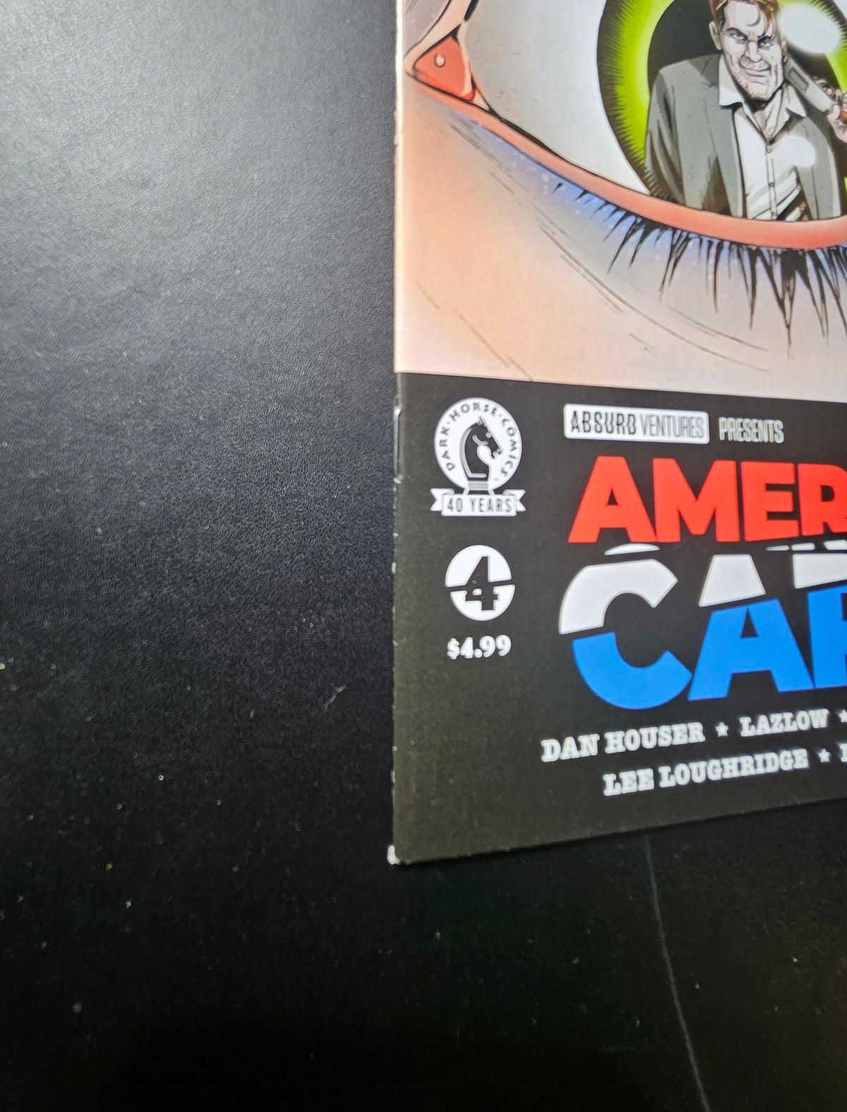 🔞 American Caper #4 - Dark Horse (VF) | David Lapham Var (Released) R2636