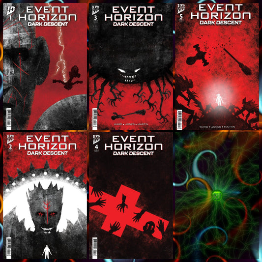 🔞 Event Horizon: Dark Descent #1, #2, #3, #4, #5 - Jeffrey Love Full Set (Back-Issue)