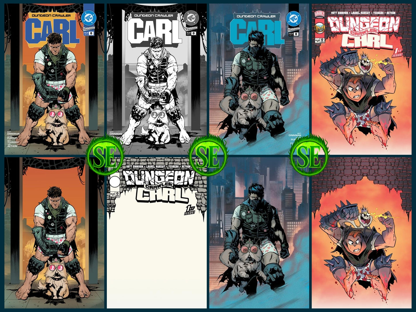 Dungeon Crawler Carl #0 - 2nd Printing Full Set (Closed)