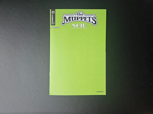 Muppets: Noir #1 - Green Blank Authentix Blind Bag Variant - VF (Back-Issue)